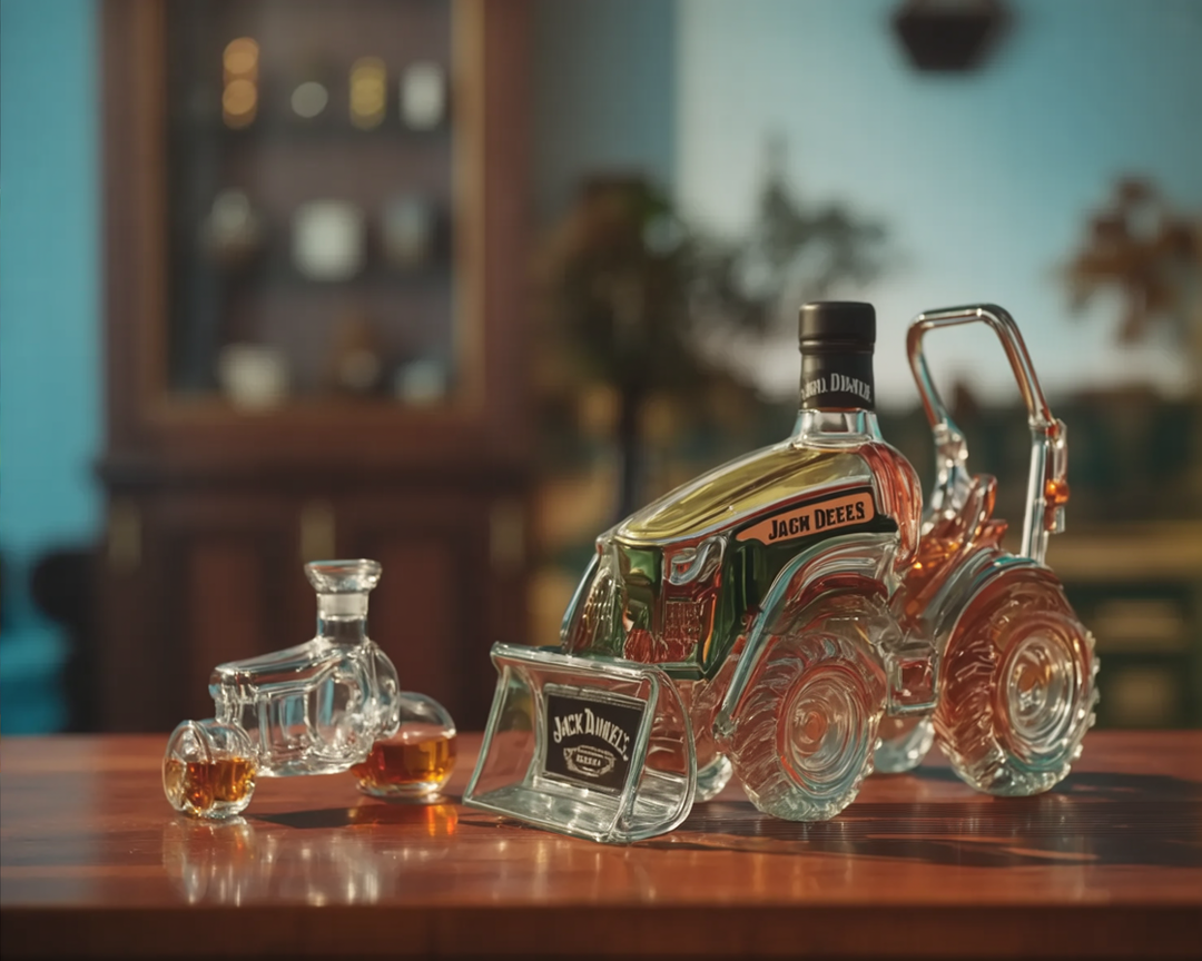 Láhev whisky Jack Daniel's - Edice Traktor