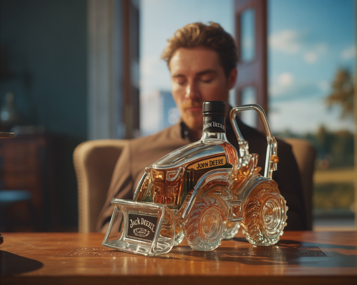 Láhev whisky Jack Daniel's - Edice Traktor